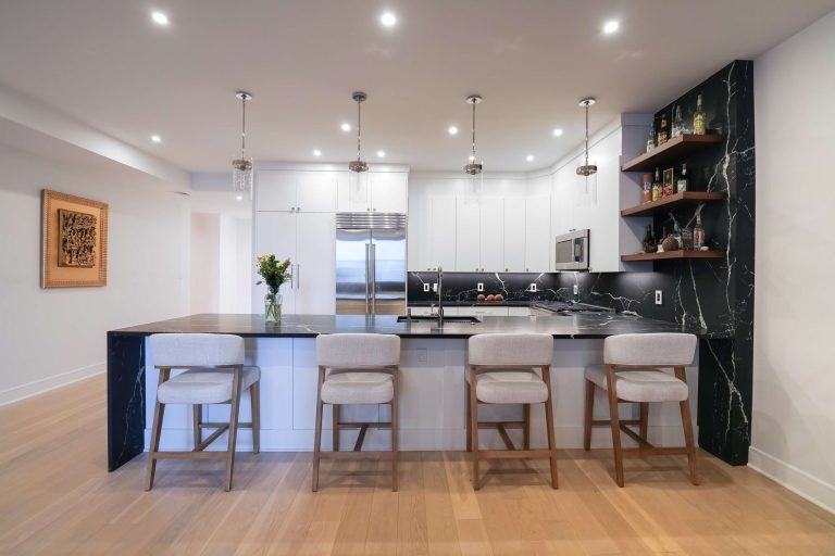 Interior renovation at 176 Broadway New York NY by Essential Remodeling