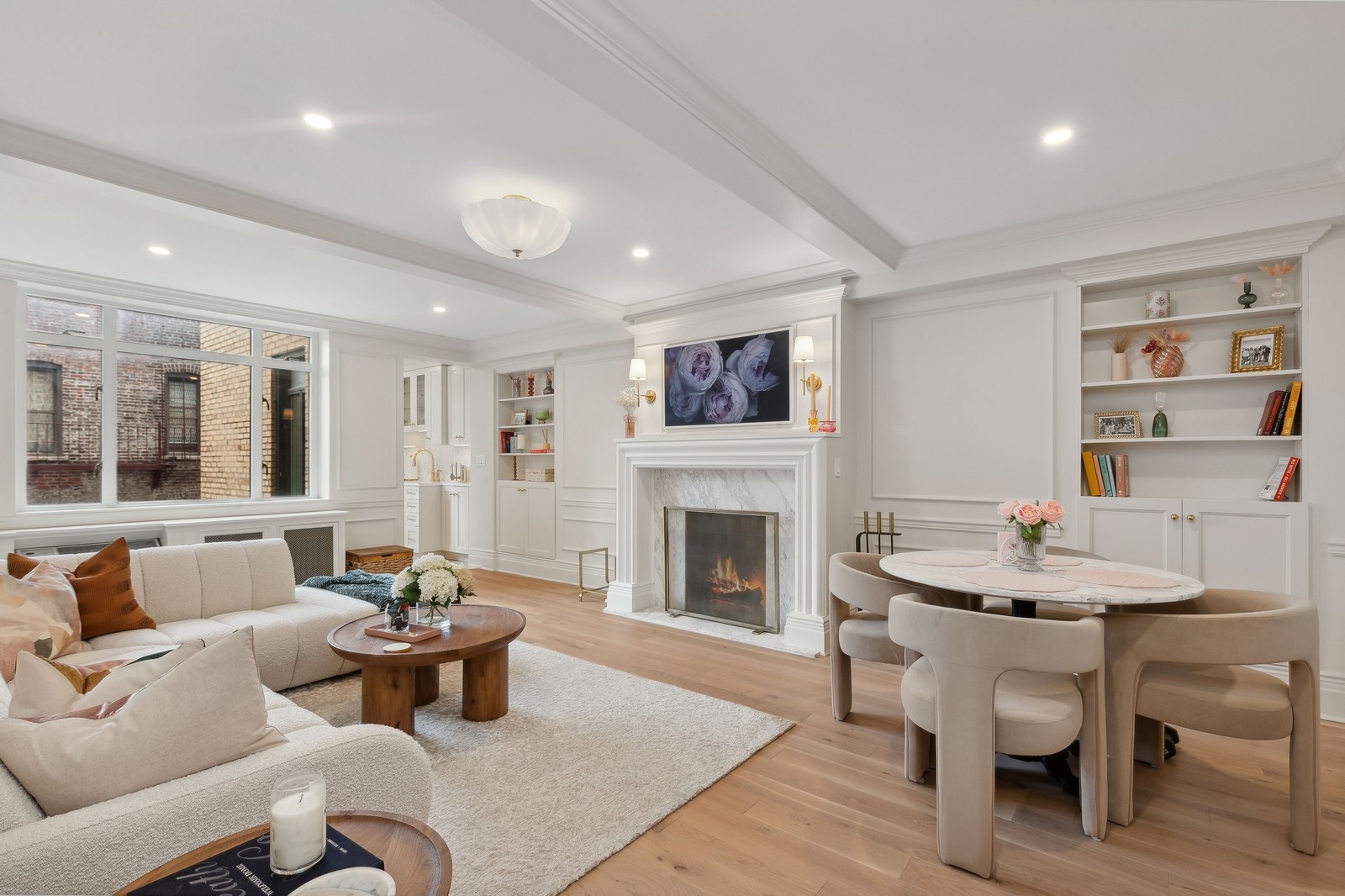 Interior renovation at 61 West 9th Street by Essential Remodeling