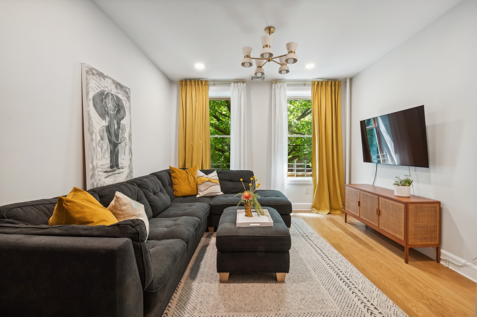 Interior renovation at 859 Saint John’s Place 2nd Floor by Essential Remodeling