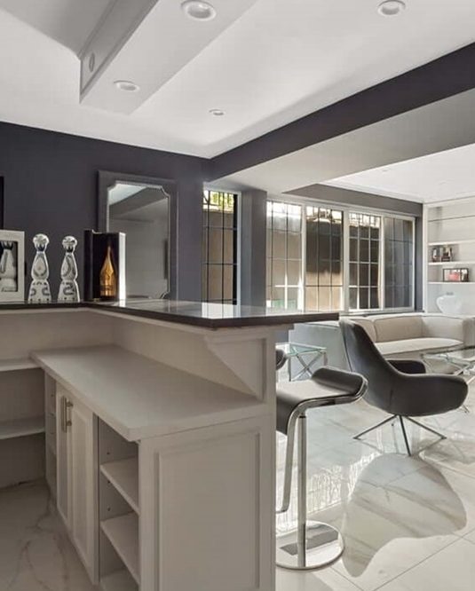 Basement renovation view 01 at Astoria Queens Basement by Essential Remodeling