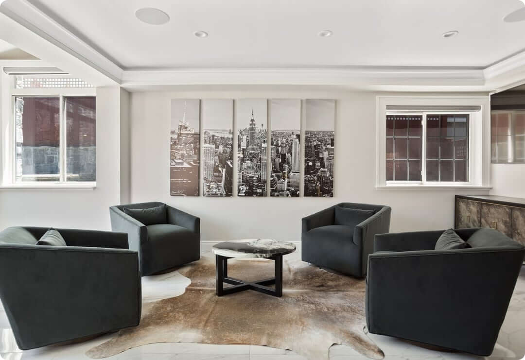 Interior renovation at Long Island City Residence by Essential Remodeling