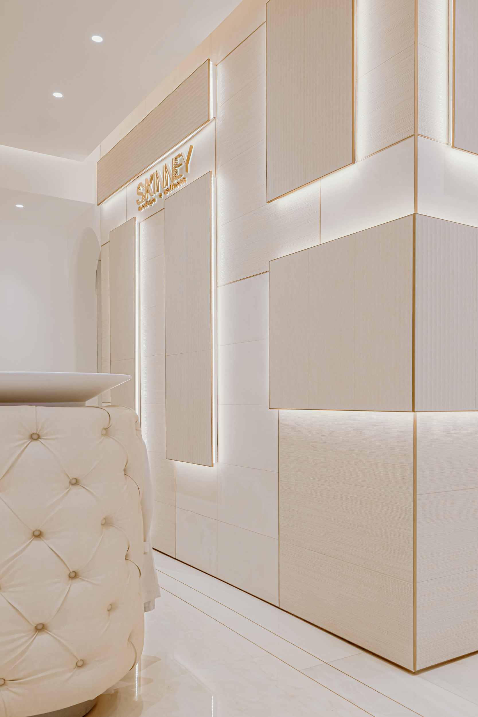 Medical spa interior renovation view 03 at SKINNEY Medspa by Essential Remodeling