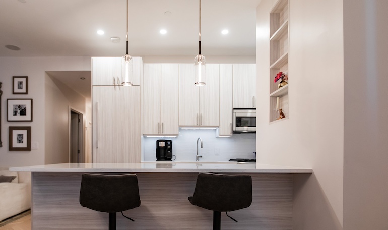 Interior renovation view 02 at Wall Street by Essential Remodeling