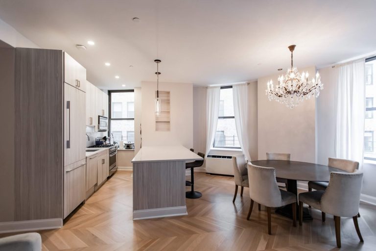 Interior renovation at Wall Street by Essential Remodeling